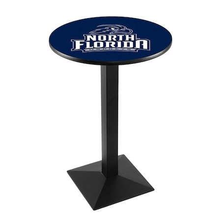 Holland Bar Stool Co 36" Blk Wrinkle North Florida Pub Table L217B3628NorFla